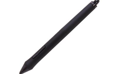 Wacom INTUOS4/CINTIQ21 Grip Pen Black, Single (KP501E2)