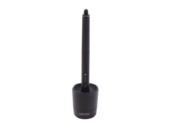 Wacom INTUOS4/CINTIQ21 Grip Pen Black, Single (KP501E2) - Image 2
