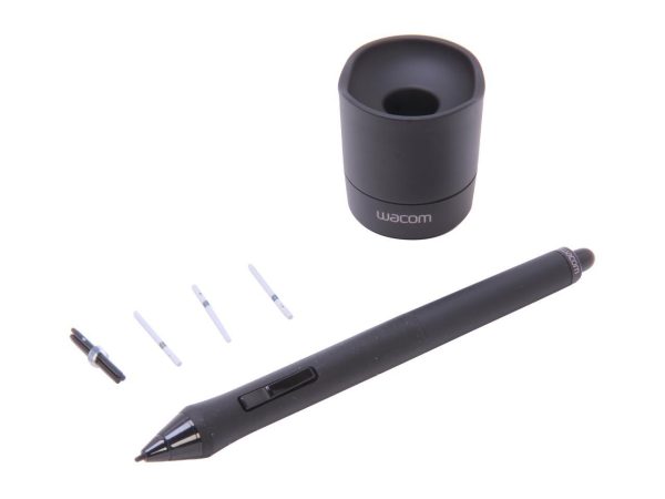 Wacom INTUOS4/CINTIQ21 Grip Pen Black, Single (KP501E2) - Image 3