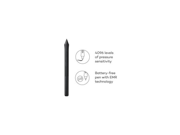 Wacom Intuos Wireless Graphics Drawing Tablet with 3 Bonus Software Included, 7.9" X 6.3", Black (CTL4100WLK0) Small (Wireless) - Image 3