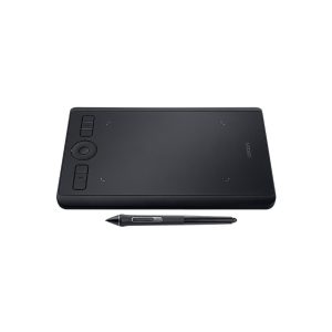 Wacom Intuos Pro Small Bluetooth Graphics Drawing Tablet, 6 Customizable ExpressKeys, 8192 Pressure Sensitive Pro Pen 2 Included, Compatible with Mac OS and Windows