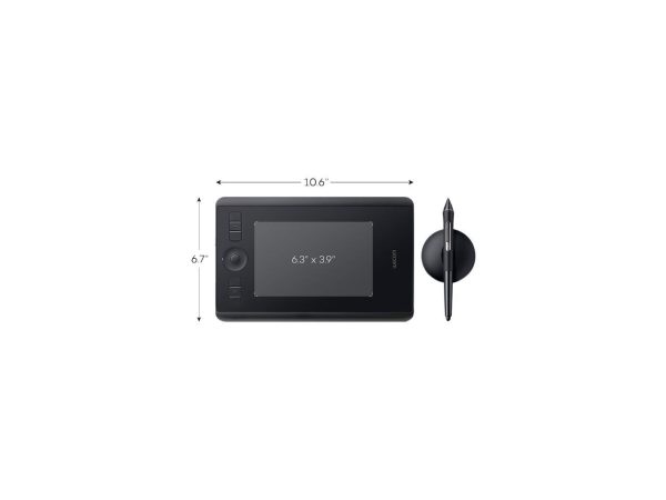 Wacom Intuos Pro Small Bluetooth Graphics Drawing Tablet, 6 Customizable ExpressKeys, 8192 Pressure Sensitive Pro Pen 2 Included, Compatible with Mac OS and Windows - Image 4