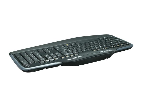 Logitech MK710 Wireless Keyboard and Mouse Combo — Includes Keyboard and Mouse, Stylish Design, Built-In LCD Status Dashboard, Long Battery Life - Image 4