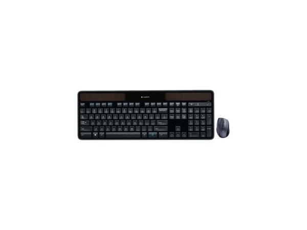 Logitech MK750 Wireless Solar Keyboard and Wireless Marathon Mouse Combo for PC