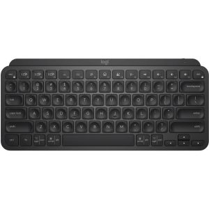Logitech MX Keys Mini Minimalist Wireless Illuminated Keyboard, Compact, Bluetooth, Backlit, USB-C, Compatible with Apple macOS, iOS, Windows, Linux, Android, Metal Build - BLACK