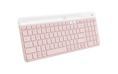 Logitech K585 Slim Multi-Device Wireless Keyboard – Rose