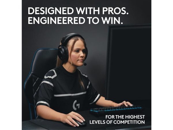Logitech G PRO X TKL Lightspeed Wireless Gaming Keyboard, Ultra-Portable Tenkeyless Design, LIGHTSYNC RGB, PBT keycaps, Tactile Switches (GX Brown) - White - Image 2
