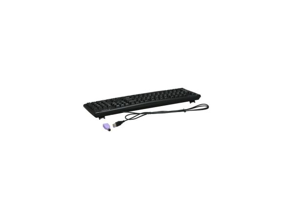 Kensington Pro Fit K64407US Black 104 Normal Keys USB or PS/2 Wired Standard Washable Keyboard - Image 3