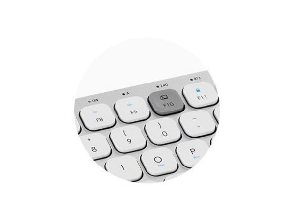 Kensington K75504US Silver 2.4 GHz + Bluetooth Compact Keyboard - Image 5