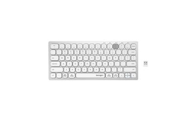 Kensington K75504US Silver 2.4 GHz + Bluetooth Compact Keyboard