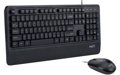 Rosewill HKM100 Wired Black Keyboard and Mouse