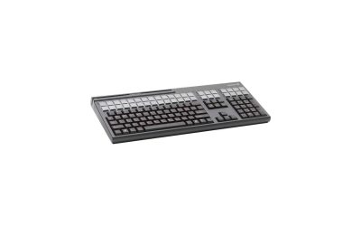 Cherry G86-71410 17″ QWERTY USB Keyboard w/ 3-track Magnetic Stripe Reader, Black – G86-71410EUADAA