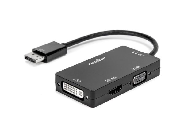Rocstor Premium 3-in-1 DisplayPort to HDMI/VGA/DVI Converter Adapter Y10A259B1 - Image 4