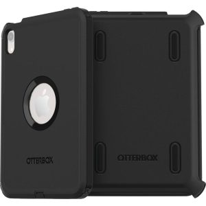 OtterBox Defender Series - Back cover for tablet - shield stand - polycarbonate, synthetic rubber - black - for Apple iP
