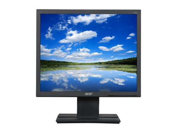 Acer V176L UM.BV6AA.002 17" SXGA 1280 x 1024 5ms 75 Hz D-Sub LCD Monitor - Image 2