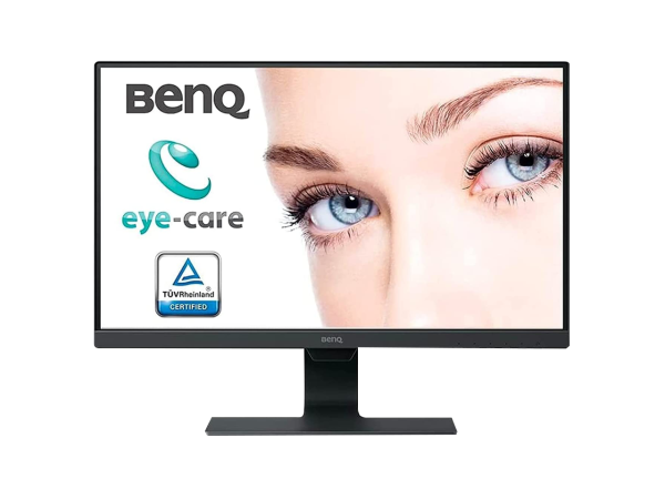 BenQ GW2480 24" FHD 1920 x 1080 VGA HDMI DisplayPort Flicker-Free Technology Built-in Speakers Slim Bezel Design IPS Eye-care Monitor