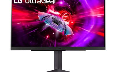 LG 27″ 240 Hz IPS QHD Gaming Monitor FreeSync Premium & G-Sync Compatible 2560 x 1440 (2K) DCI-P3 95% (CIE1976) UltraGear 27GR83Q-B