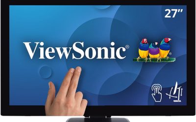 ViewSonic TD2760 27 Inch 1080p 10-Point Multi Touch Screen Monitor with Advanced Ergonomics RS232 HDMI and DisplayPort