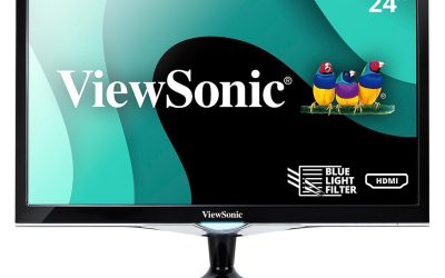 ViewSonic VX2452MH 24 Inch 2ms 60Hz 1080p Entertainment Monitor with HDMI DVI and VGA inputs