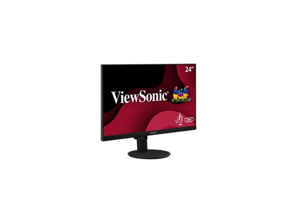 ViewSonic VA2447-MHJ 24 Inch Full HD 1080p Monitor with Advanced Ergonomics, Ultra-Thin Bezel, AMD FreeSync, 75Hz, Eye Care, and HDMI, VGA Inputs for Home and Office - Image 3