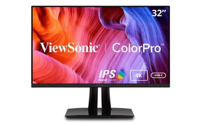 ViewSonic 32″ (31.5″ Viewable) 60 Hz IPS UHD IPS Monitor 5 ms 3840 x 2160 (4K) HDMI, DisplayPort, USB, Audio No VP3256-4K