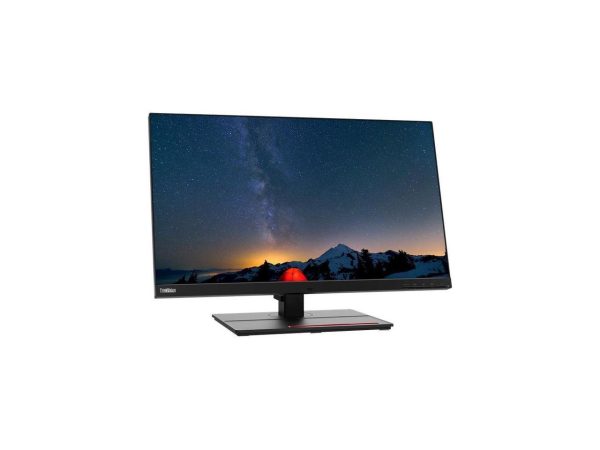 Lenovo ThinkVision P27u-20 27" 4K UHD IPS WLED LCD DisplayHDR 400 Monitor - 16:9 - Raven Black - Image 2