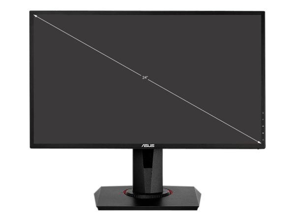 ASUS VG248QG 24" Full HD 1920 x 1080 0.5ms 165Hz(overclockable) Gaming Monitor, G-SYNC Compatible, Adaptive-Sync, ASUS Eye Care with Ultra Low-blue Light & Flicker-Free Technology - Image 2