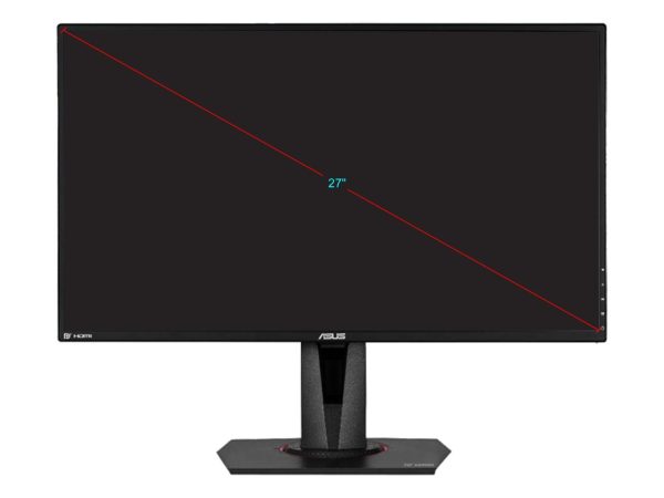 ASUS TUF 27" 165Hz 1440P HDR Gaming Monitor- QHD (2560 x 1440), (Supports 144Hz), 1ms, Extreme Low Motion Blur, Speaker, G-SYNC Compatible, VESA Mountable, DisplayPort, HDMI VG27AQ - Image 4