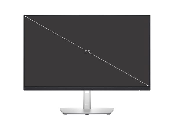 Dell P2422H 24" (23.8" Viewable) 1920 x 1080 Full HD IPS, VGA DisplayPort HDMI USB 3.2, VESA Swivel Tilt Height Adjust LED-Backlit Monitor - Image 2