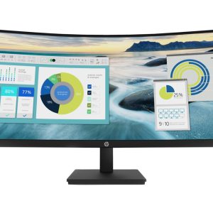 HP 34" 100 Hz VA UWQHD Monitor 3440 x 1440 (2K) HDMI, DisplayPort, USB-C P34hc G4 21Y56AA#ABA