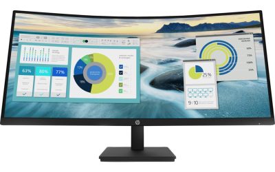 HP 34″ 100 Hz VA UWQHD Monitor 3440 x 1440 (2K) HDMI, DisplayPort, USB-C P34hc G4 21Y56AA#ABA