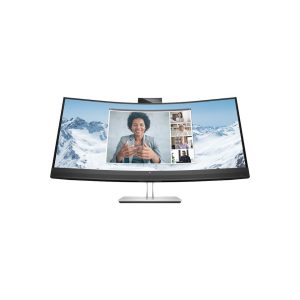 HP 34" 75 Hz VA WQHD USB-C Conferencing Monitor 5 ms GtG (with overdrive) 3440 x 1440 (2K) Curved E Series E34m G4