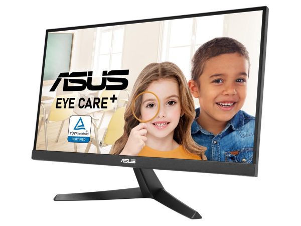 ASUS 22" (21.45" Viewable) 1080P Eye Care Monitor (VY229HE) - Full HD, IPS, 75Hz, IPS, 1ms, Adaptive-Sync, Eye Care Plus Technology, Color Augmentation, Rest Reminder, HDMI, VGA, VESA Wall Mountable - Image 3