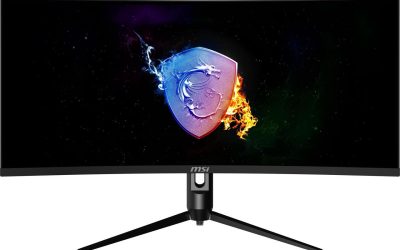 MSI 34″ 100 Hz VA UWQHD Gaming Monitor 3440 x 1440 (2K) 87% Adobe RGB / 86% DCI-P3 / 110% sRGB HDMI, DisplayPort, Audio MAG342CQPV