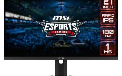 MSI 27.0 180 Hz Rapid IPS FHD Gaming Monitor NVIDIA G-Sync 1920 x 1080 94% Adobe RGB / 98% DCI-P3 / 134% sRGB G274PF