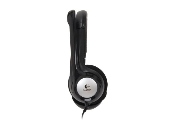 Logitech H390 Wired Headset, Stereo Headphones with Noise-Cancelling Microphone, USB, In-Line Controls, PC/Mac/Laptop - Black - Image 3