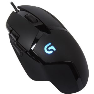Logitech G402 910-004069 Black Wired Optical Hyperion Fury FPS Gaming Mouse with High Speed Fusion Engine
