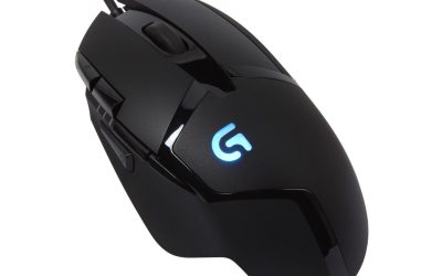 Logitech G402 910-004069 Black Wired Optical Hyperion Fury FPS Gaming Mouse with High Speed Fusion Engine