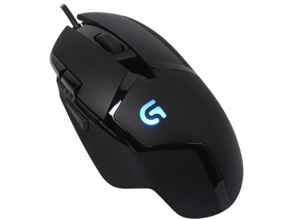 Logitech G402 910-004069 Black Wired Optical Hyperion Fury FPS Gaming Mouse with High Speed Fusion Engine