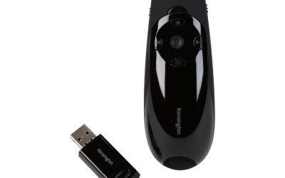 Kensington K72426AM Presenter Expert with Cursor Control, Backlit Joystick & Green Laser Pointer
