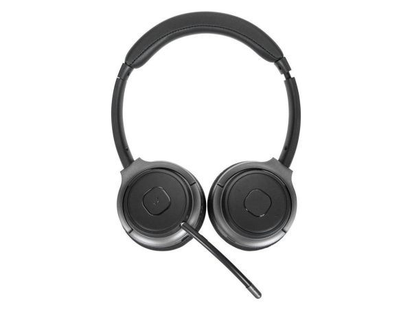 Targus AEH104TT Wireless Bluetooth 5.0 or Wired 3.5mm AUX Connector Circumaural Wireless Bluetooth Stereo Headset - Image 3