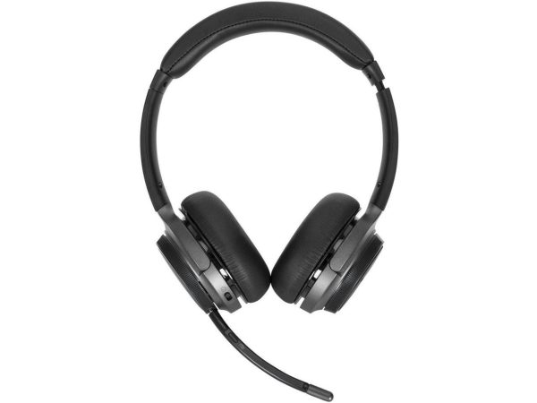 Targus AEH104TT Wireless Bluetooth 5.0 or Wired 3.5mm AUX Connector Circumaural Wireless Bluetooth Stereo Headset