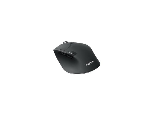 Logitech M720 Triathlon Multi-Device Wireless Mouse, Bluetooth, USB Unifying Receiver, 1000 DPI, 8 Buttons, 2-Year Battery, Compatible with Laptop, PC, Mac, iPadOS - Black - Image 5