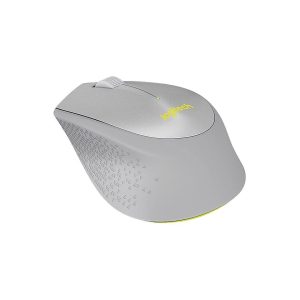 Logitech M330 SILENT PLUS 910-004908 Grey / Yellow 3 Buttons 1 x Wheel RF RF Wireless Optical 1000 dpi Mouse