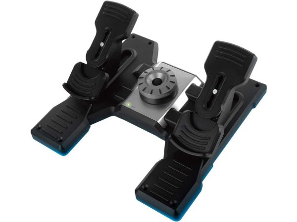 Logitech G Flight Professional Simulation Rudder Pedals With Toe Brake - Image 3
