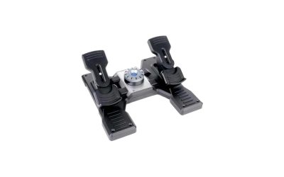 Logitech G Flight Professional Simulation Rudder Pedals With Toe Brake