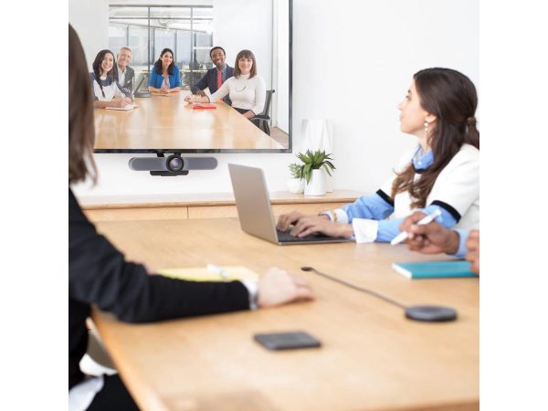 Logitech MeetUp Video Conferencing System, Ultra HD 4K/1080p/720p, 3 Microphones/Adjustable Speakers, Wide Field of View 120°, PC/Mac/Laptop/Macbook/Tablet - Black - Image 5