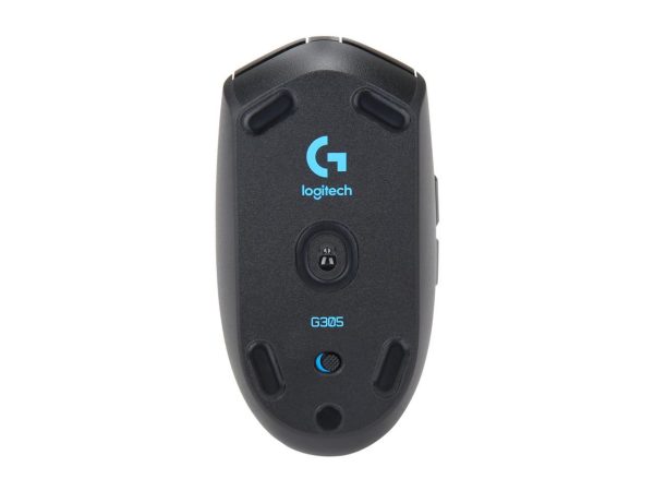 Logitech G305 LIGHTSPEED Wireless Gaming Mouse, Hero 12K Sensor, 12,000 DPI, Lightweight, 6 Programmable Buttons, 250h Battery Life, On-Board Memory, PC/Mac - Black - Image 4