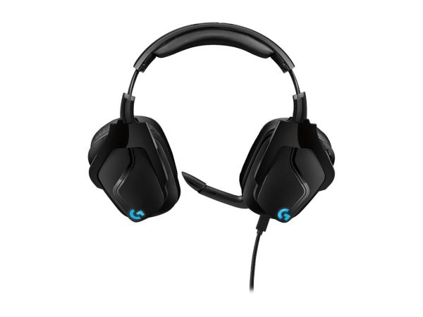 Logitech G935 Wireless DTS:X 7.1 Surround Sound LIGHTSYNC RGB PC Gaming Headset - Black/Blue - Image 3