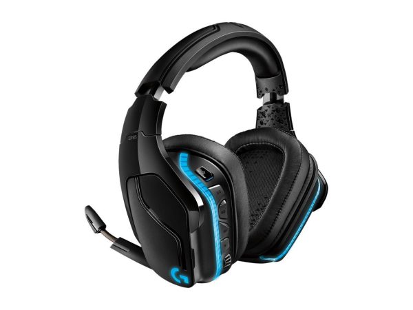 Logitech G935 Wireless DTS:X 7.1 Surround Sound LIGHTSYNC RGB PC Gaming Headset - Black/Blue